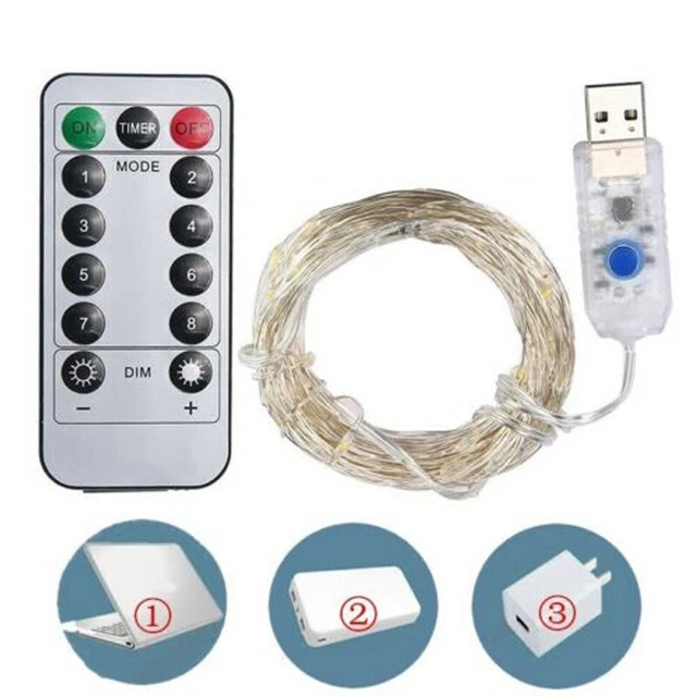 Usb led shop light string