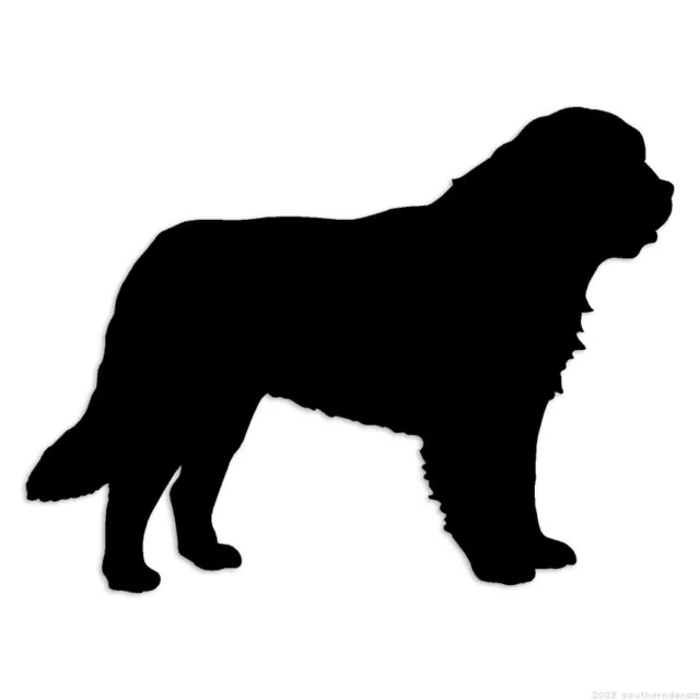 Saint Bernard - Decal Sticker - Multiple Colors & Sizes - ebn6962