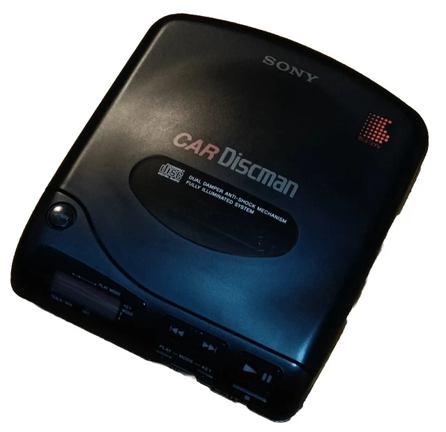 SONY D-180K CAR Discman Dual Damper Anti-Shock Mechanism CD Player ...