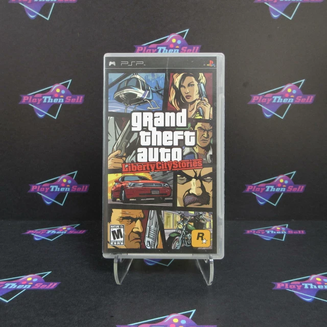 GRAND THEFT AUTO Liberty City Stories Clear UMD Sony PSP Complete CIB