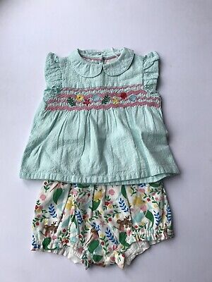 Boden Baby Girls Mermaid Woven Short Outfit Age 3-6 Months *BNWT* RRP £32