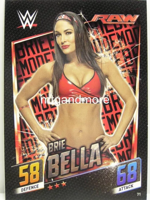 Slam Attax Then Now Forever - #071 Brie Bella