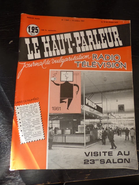 Magazine Rétro : Le Haut Parleur N°1530 - Spécial Ordinateurs Et Technologies
