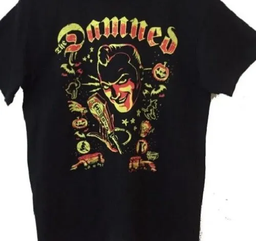 Vintage The Damned Punk Rock band unisex t shirt