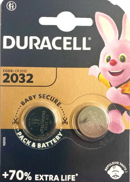 Duracell CR2032 CR2025 CR2016 Battery Coin Cell Button 3v Lithium Expire 2033/34