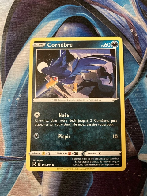 Carte Pokémon Cornèbre 106/195 - EB12 Tempête Argentée