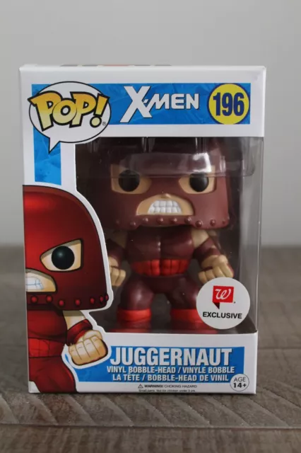 Funko Pop! Juggernaut #196 Marvel X-Men Walgreens Exclusive