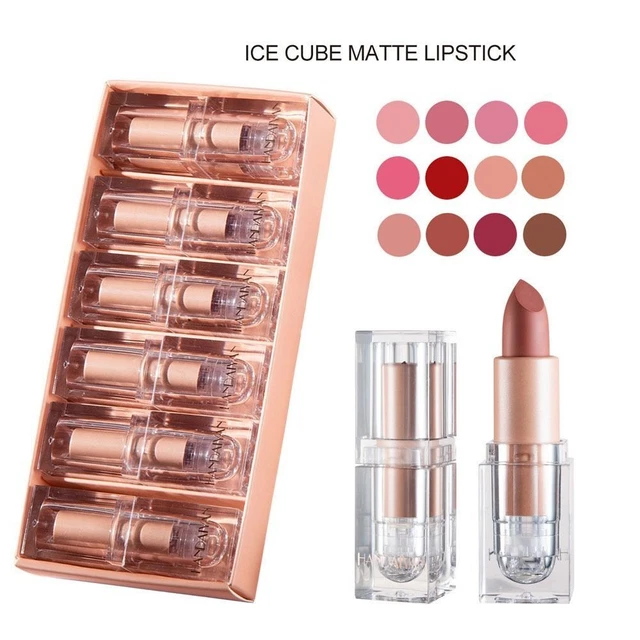 de maquillage Rouge à lèvres mat Glaçage à lèvres en velours Gloss à lèvres