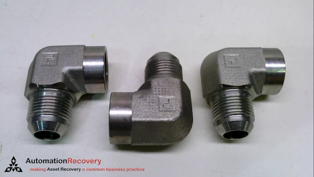 Parker 12 Dtx-S  Elbow Fittings, 90 Degree, Size: 3/4", See Desc #226620