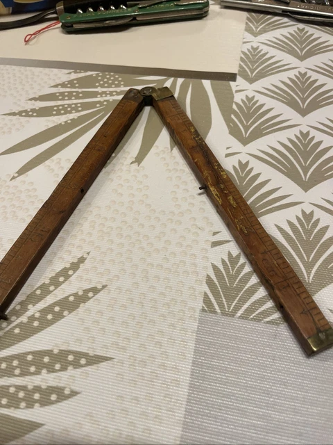 Outil Multifonction Ancien – Acier, 4 Pièces, Manche 16 Cm