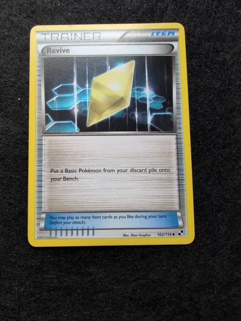 revive pokemon card Base Set First Edition #89(Shadowless) Uncommon Card Type Pokemon Tcg Trainer Revive Uncommon
