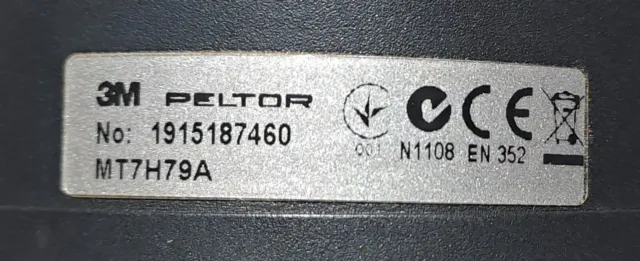 3M Peltor Standard Headset MT7H79A 3