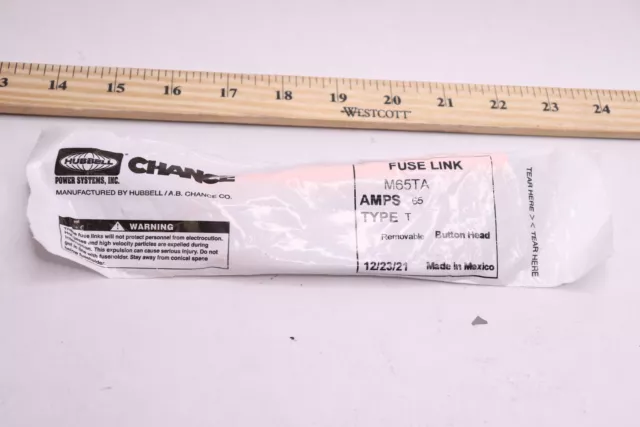 Chance Fuse Link Type 23 65 Amp M65TA
