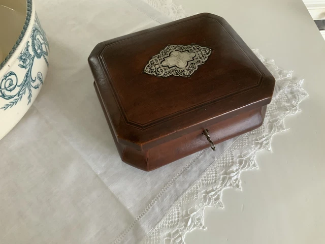 Coffret à Bijoux Vintage En Forme De Fauteuil Années 50 - Ancien, Occasion Avec Signes D'usure