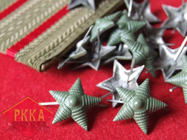 Rangsterne Dienststerne Stern Offizier rank star UdSSR USSR Rote Armee Sowjet