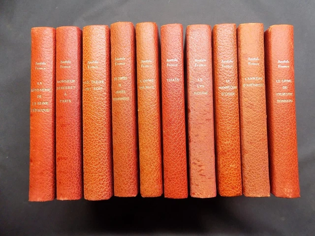 FRANCE (Anatole) - [Oeuvres illustrées] La Belle édition - Livre Rare Book