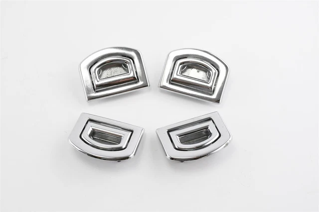 Audi A5 B8 8T/A4 B8 8K 4x occhielli di chiusura bagagliaio clip supporto cromo 1KO864203