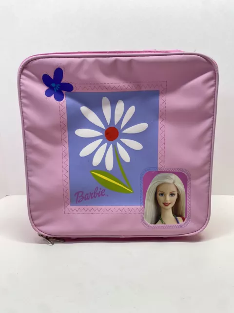 Vintage 2001 Barbie 11” Travel Suitcase Children’s Luggage