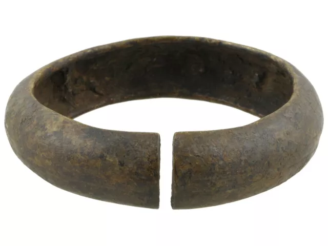 Old brass Bronze bracelet African currency Ghana Fulani West Africa