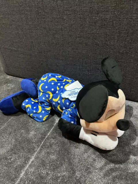 Disney Parks Dream Friends Mickey Mouse Sleeping Plush Soft Toy BNWT