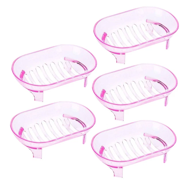 Soap Dish Soap Box Soap Draining Dish Soap Scrubber Tray Soap Case