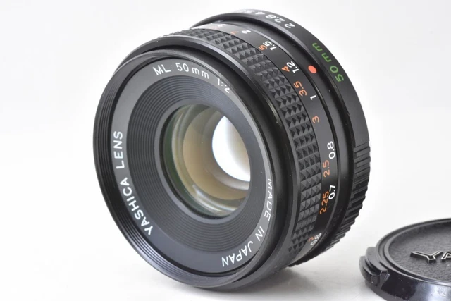 MINT) YASHICA ML 50mm F2 Contax C/Y Mount Working Item #E11#185291