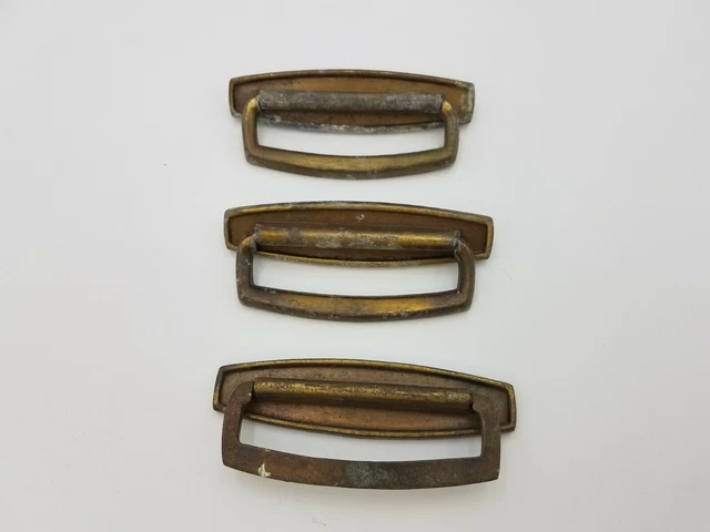 3 pièces boutons de quincaillerie de commode similaires poignée de tirage meubles vintage