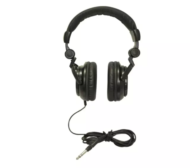 Auriculares De Estudio Cerrados-atrás Mezcla de auriculares, Black, 3.5 mm