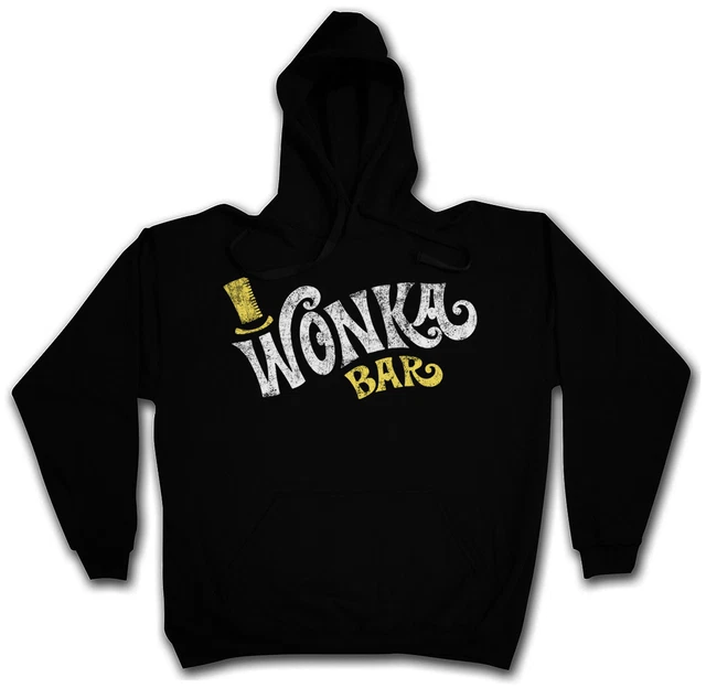 WONKA BAR SWEATSHIRT Willy Chocolate Factory Charlie Bucket Roald Dahl EUR 30,89 PicClick FR