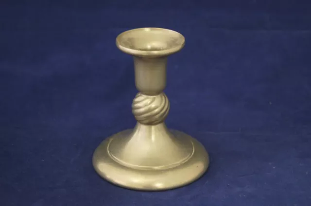 KMD Royal Holland Pewter Daalderop;Zinn Kerzenhalter H 10 cm; Kerzenständer(Q55)