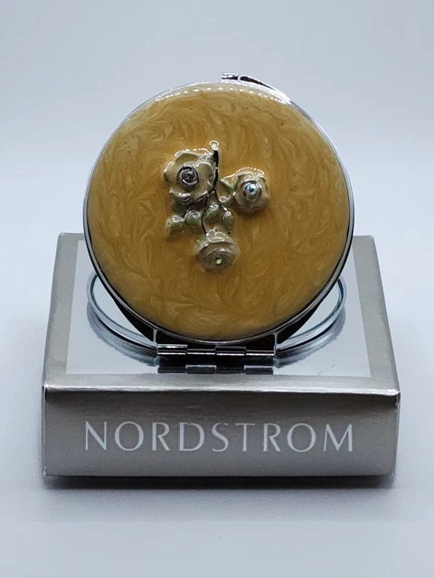 Vintage-NORDSTROMS-Folding Pocket Mirror-NWTS-Original Box