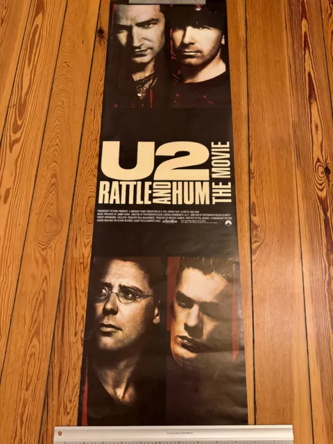 U2 : Poster Rattle And Hum The Movie - Usa Promo