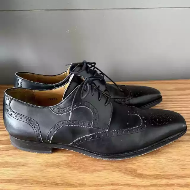 MAGNANNI MILLER CAP Toe Leather Dress Shoes 11.5M Made In Spain Size 9 ...