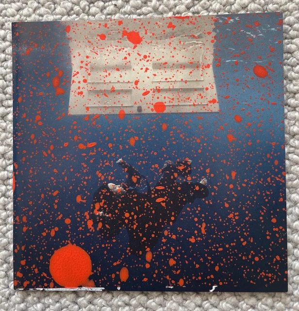 BILLIE EILISH HIT ME HARD AND SOFT UNIQUE SPLATTER PAINT CD EUR 58,41