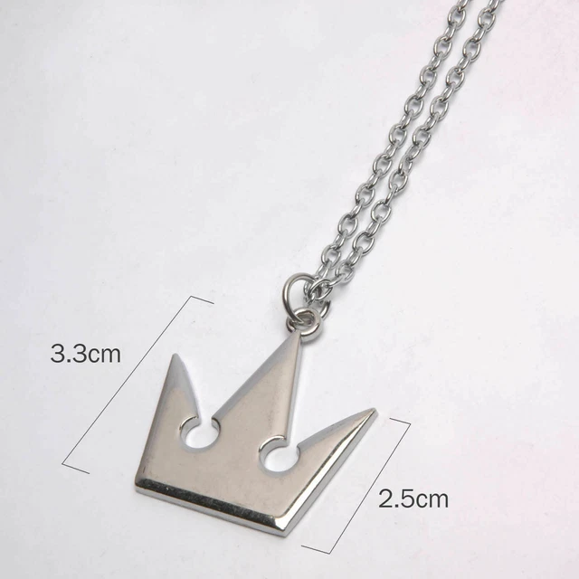 NEW Kingdom Hearts Sora Crown Necklace Hot