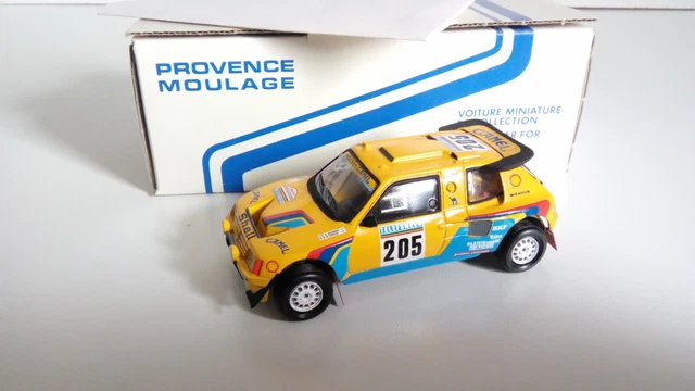 PROVENCE MOULAGE KIT monté Peugeot 205 T 16 1ER PARIS DAKAR 87🔔 EUR 15