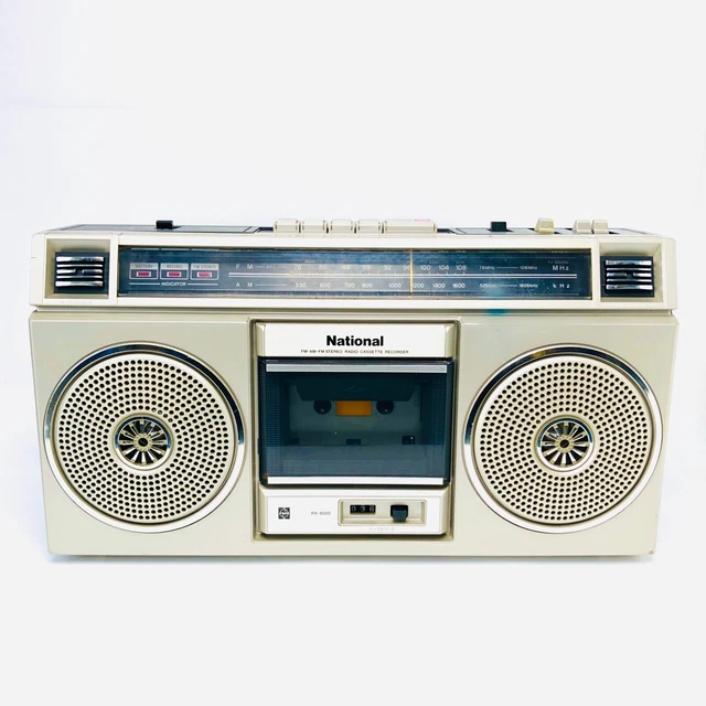 National ナショナル RX-5020 FM/AM ラジオ ステレオラジカセ カセット