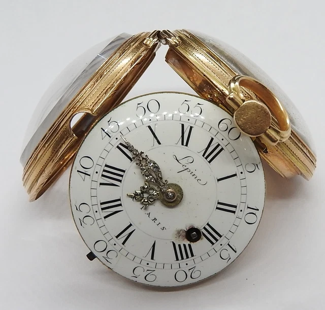 Sold At Auction GUDIN PARIS MONTRE OIGNON En Or Jaune 50 OFF
