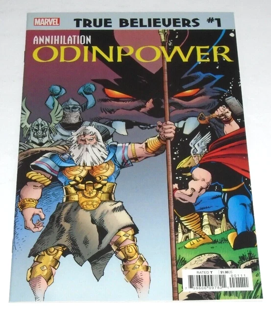 Annihilation Odinpower #1  Marvel Comic Book  True Believers - 2018 NM