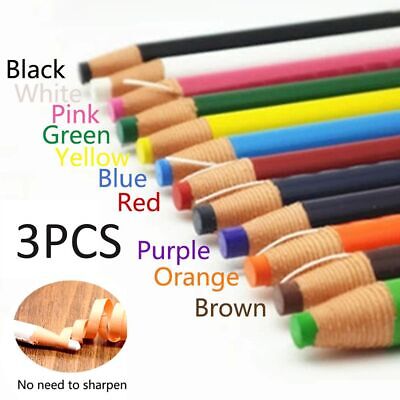 Lápices de tela de cuero herramientas de costura sastre lápiz de tiza costura marcador de tiza bolígrafo