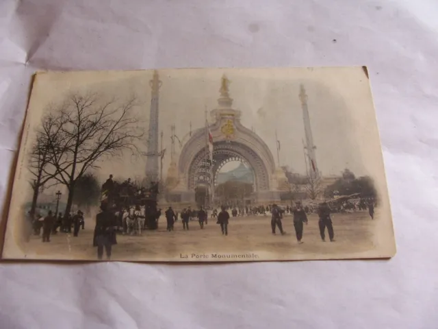 Vintage Post Card La Porte Monumentale