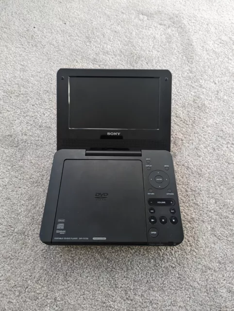 Sony DVP-FX730 Portable DVD Player (7") And Car Case