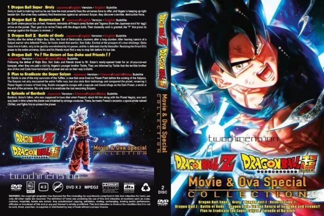 Anime DVD Dragon Ball Z OVA : Plan Of Eradicate + Bardock + Return