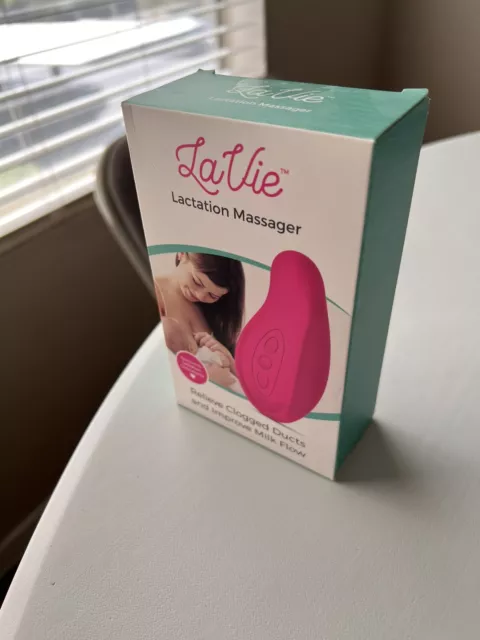 Sealed ! LaVie Lactation Massager #LV-LM1-PINK Breastfeeding Support