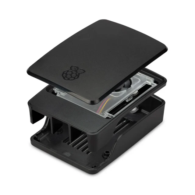 Boitier Raspberry Pi 5 BOITIER OFFICIEL NOIR pour Raspberry Pi 5 avec Ventilateur EUR 13,80 ...