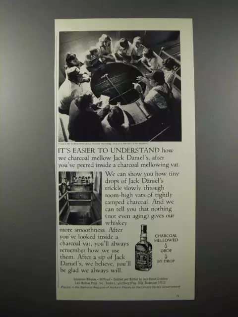 1981 Jack Daniel's Whiskey Ad - Easier to Understand