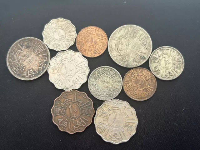 Mixed lot of Irak coins some silver  lot 98