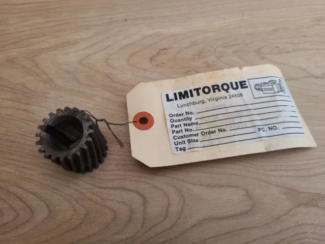 NOS Limitorque 60-415-0068-1 Motor Pinion Gear