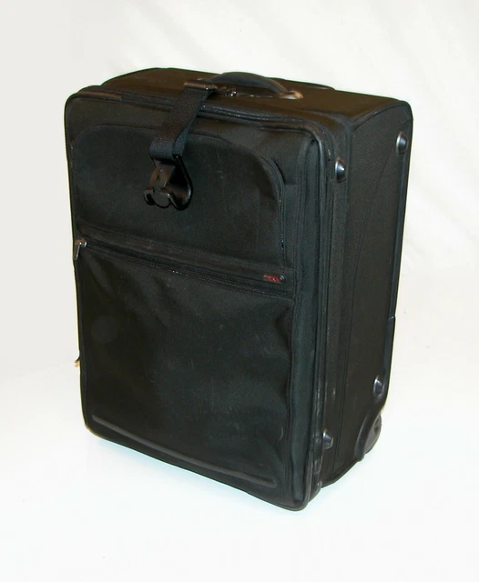 TUMI Alpha Wheeled 24" Expandable Short Trip SuitCase Black - 22024 D4 * Black 2