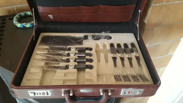 14-teiliges Messer-Set " Solingen Rosenbaum Profiline+Koffer",NEU,ungebraucht